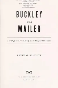Capa de Buckley and Mailer