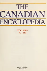 The Canadian encyclopedia