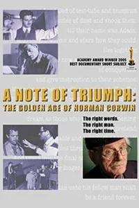 Script of 'On a Note of Triumph'