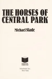 The horses of Central Park