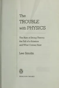 The trouble with physics