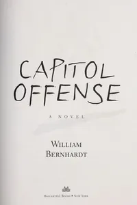 Capa de Capitol offense : a novel