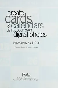Create cards & calendars