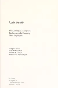 Cover of Up in the air