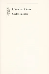 Capa de Carolina Grau por Carlos Fuentes