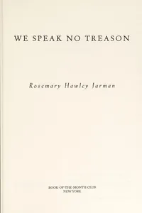 We speak no treason
