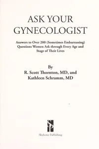 Ask your gynecologist