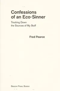 Confessions of an eco sinner