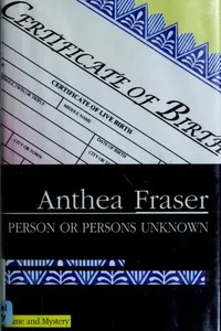Person or Persons Unknown