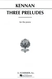 Three preludes for the piano