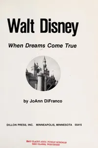 Cover of Walt Disney