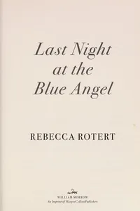 Last night at the blue angel