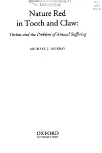 Nature red in tooth and claw