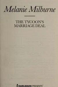 The Tycoon's marriage deal
