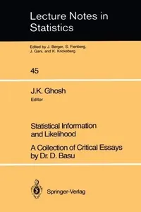 Statistical information and likelihood