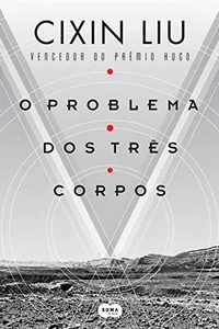 Capa de O problema dos três corpos por Cixin Liu