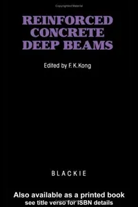 Reinforced concrete deep beams