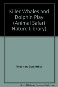 Killer whales and dolphin play