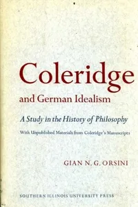 Coleridge and German idealism