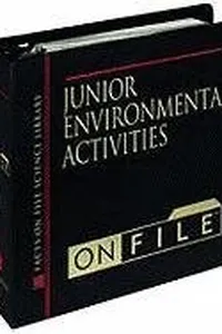 Cover of Junior environmental activities on file