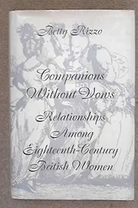 Companions without vows