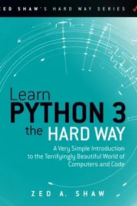 Learn Python 3 the Hard Way