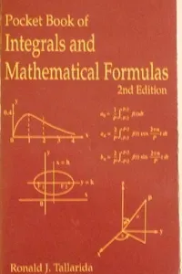 Pocket book of integrals and mathematical formulas