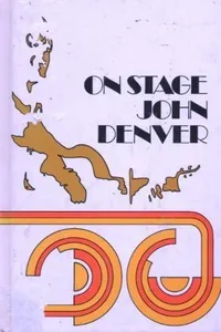 On stage, John Denver