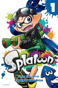 Capa de ススプラトゥーン 1 [Splatoon #1] por ひのでや参吉 [Sankichi Hinodeya]