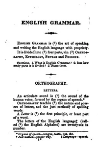 An Abridgment of Murray's English Grammar: Containing Also Punctuation, the ...
