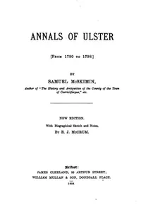 Annals of Ulster: From 1790 to 1798