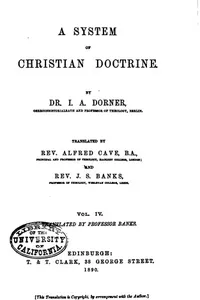 A System of Christian Doctrine