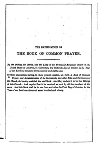 The Book of Common Prayer, and Administration of the Sacraments; and Other ...