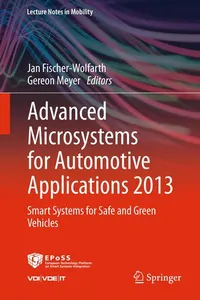Advanced Microsystems for Automotive Applications 2013