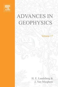 Capa de Advances in geophysics