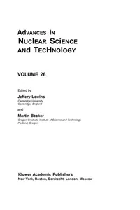 Advances in Nuclear Science and Technology, Volume 26