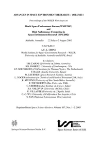 Advances in Space Environment Research