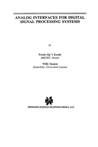 Analog Interfaces for Digital Signal Processing Systems