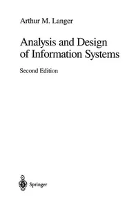 Analysis and Design of Information Systems