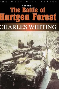 Cover of The battle of Hurtgen Forest by Charles Whiting