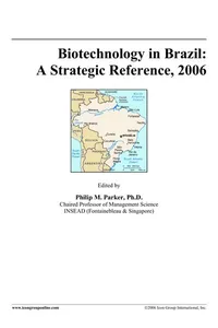 Capa de Biotechnology in Brazil por Philip M. Parker
