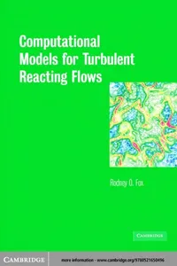 Cover of COMPUTATIONAL MODELS FOR TURBULENT REACTING FLOWS