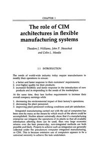 Computer control of flexible manufacturing systems