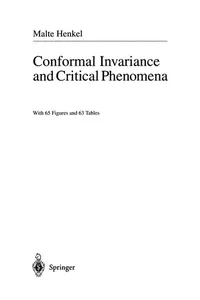 Conformal Invariance and Critical Phenomena