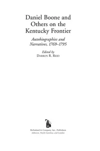 Daniel Boone and others on the Kentucky frontier