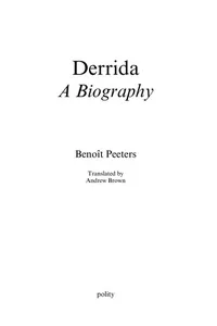 Capa de Derrida