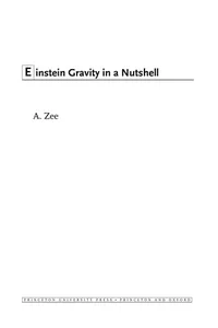 Gravity in a Nutshell