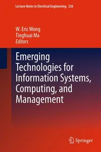 Emerging Technologies for Information Systems, Computing, and Management