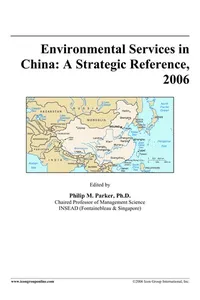 Capa de Environmental services in China por Philip M. Parker