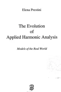 The evolution of applied harmonic analysis
